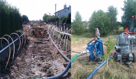 Agregat pompowy ITT Flygt seria BWV i agregat strumieniowy ST 1/3